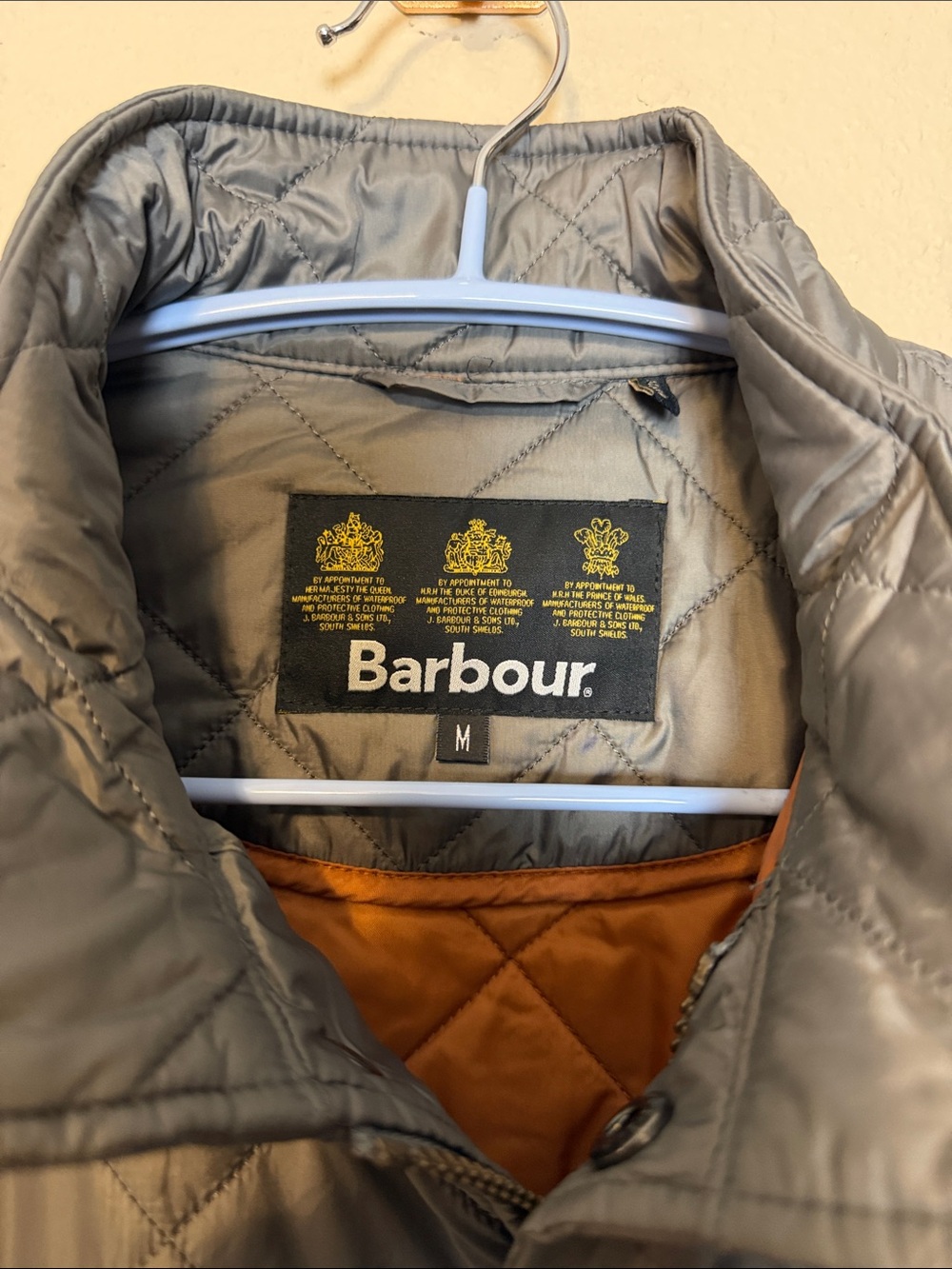 Barbour Flyweight Chelsea Quilted Jacket in Olive Size Medium - Picture 5 of 8